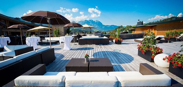 Unsere edle Aussichtsplattform