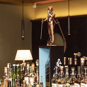 Stilvoller Barbereich