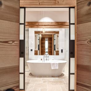 Chalet-style suites on the KCC penthouse floor